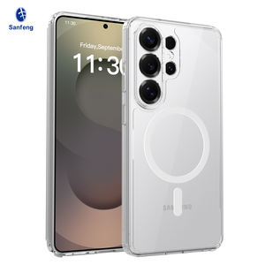 Vente en gros d'usine Nouvelle coque de téléphone portable magnétique transparente avec protection de film d'objectif pour Samsung S26 Series Samsung S26 Ultra <span class=keywords><strong>Case</strong></span> - Product Image 1