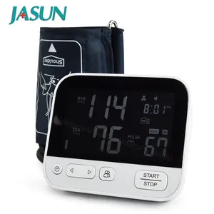 JASUN เครื่องวัดความดันโลหิตแบบดิจิตอลต้นแขนด้านบนเครื่อง USB-C สายสัญญาณเสียงเครื่องวัดความดัน