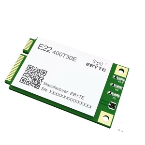โมดูลไร้สาย LoRa Ebyte ODM E22-400T30E อินเทอร์เฟซ RS485/RS232/US ระยะ 10 กม. เทคโนโลยี LoRa Spread Spectrum กำลังส่ง 30dBm ความถี่ 433MHz - Product Image 1