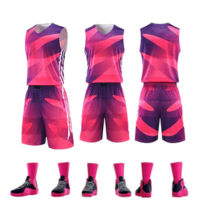 Ensemble de maillots de basket-ball personnalisable, double face, sans manches, unisexe, maillot de sport, tenue d'entraînement, séchage rapide, respirant, été - Product Image 1