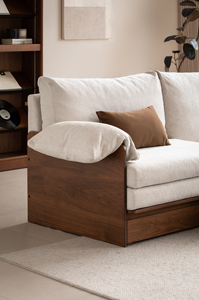 XUXIE Moderne Minimaliste Extensible Tissu Fauteuil Rembourré Loisirs Canapé-Lit pour Bureau Salon Doux Chambre Canapé Hôtels - Product Image 5
