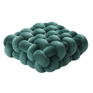 Le plus récent oreiller de tresse créative <span class=keywords><strong>coussin</strong></span> doux chambre <span class=keywords><strong>coussin</strong></span> carré noeud <span class=keywords><strong>boule</strong></span> jeter oreiller - Product Image 1