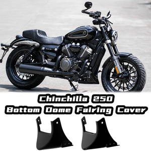 Housse de carénage inférieure de <span class=keywords><strong>moto</strong></span> Matériau ABS Noir Installation facile avec clips et vis pour Benda Chinchilla 250 - Product Image 2