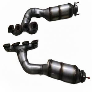 ตัวเร่งปฏิกิริยาแบบสามทางสแตนเลสใหม่ เข้ากันได้กับ BMW 745/745L E66 N62 4.4L ปี 2002-2005 มาตรฐานยูโร 4 - Product Image 5