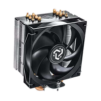 JGINYUE Pendingin CPU ARGB Kipas Komputer Multi-Fungsi Kecepatan Variabel 9cm/12cm Tipe Menara Desktop Pendingin Udara Senyap
