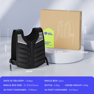 เสื้อกั๊กไนลอนระบายอากาศสำหรับวิ่งออกกำลังกายพร้อมวัสดุทนทาน20LB ความสามารถในการฝึกและออกกำลังกาย - Product Image 5