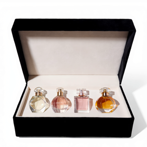 Perfume de Diseñador de Lujo para Mujer, Set de Regalo de 4 Piezas, Aroma Floral Frutal Fresco y Duradero, Etiqueta Privada Personalizada, Venta al Por Mayor OEM - Product Image 4