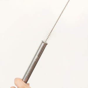 ชุดอาหารเย็นโลหะแบบพกพาทนทาน ลายการ์ตูน พร้อมชุดหลอดสแตนเลสใส - Product Image 6