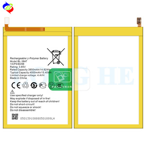 4000mAh BL-38AT BP1 B1p Handy-Akku für Tecno POP 2 Power Batterie - Product Image 3