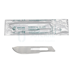 Lâmina de Faca de Aço Inoxidável para Uso Médico Estéril com Marca CE, Lâminas de Escalpelos Cirúrgicos Descartáveis de Aço Carbono - Product Image 2