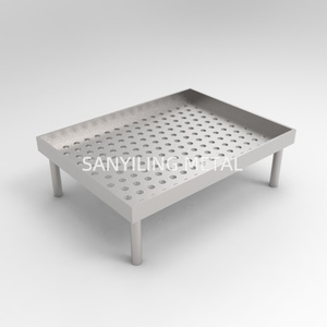 ステンレス鋼プレート曲げ加工バスケット耐熱鋼310s - Product Image 1