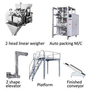1kg-10kg CE Đa Chức Năng hoàn toàn tự động máy đóng gói với Multi-Đầu weighers cho gạo và hạt giống và đường - Product Image 5