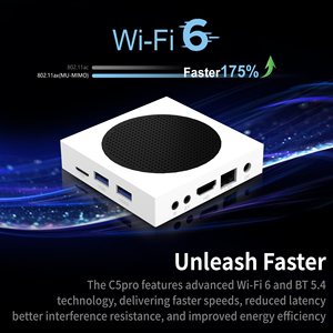 Zoku Tv Box 4GB 64GB C5PRO Android14 BT Voice Remote 8K Resolución de decodificación Set Top Box H618 Certificado de alta velocidad <span class=keywords><strong>Smart</strong></span> OTT - Product Image 6