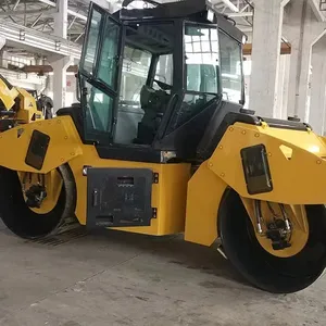 LUTONG Closed Cab Cheap 8 Ton Double Split Drum Road Roller LTC208 In Stock with Good Price