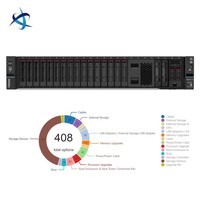Serveur en rack ThinkSystem SR650 2U d'occasion avec processeurs Intel Xeon de sixième génération évolutifs 7DGC 7DGD 7DGE 7DGF pour centre de données