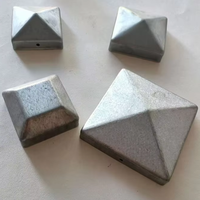 Accessoires de haute qualité pour poteaux de garde-corps carrés, pièces métalliques pour clôtures d'escaliers, accessoires personnalisés