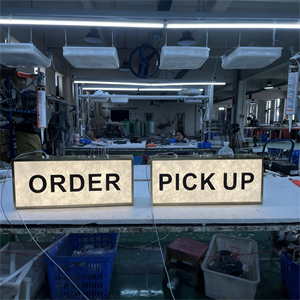 Đôi mặt thép không gỉ treo LED hộp đèn Đăng vàng khung IP65 không thấm nước trần gắn trên không trang trí - Product Image 1