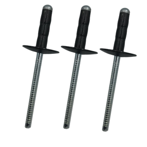 Rivets aveugles à tête ronde en aluminium peint en noir Gris <span class=keywords><strong>anthracite</strong></span> <span class=keywords><strong>RAL</strong></span> <span class=keywords><strong>7016</strong></span> 14mm Longueur 3.2mm - Product Image 5