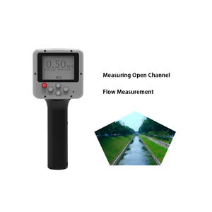 24Ghz DOPPLER cầm tay bề mặt di động vận tốc Radar lưu lượng vận tốc mét để đo mở kênh đo lưu lượng - Product Image 1
