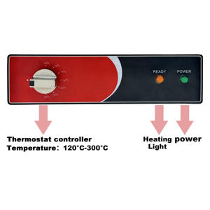 Machine à crêpes commerciale <span class=keywords><strong>40</strong></span> <span class=keywords><strong>CM</strong></span> en acier inoxydable pour crêpes et biscuits ronds - Product Image 4