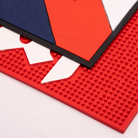 OEM/ODM Promotion PVC souple Tapis de bar imperméable anti-dérapant bière/vin Cocktail caoutchouc certifié Silicone vente en gros