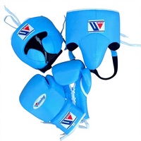 Nuevos Guantes de Boxeo Profesionales GYMSTERO de 3 Piezas, de Cuero, con Cordones y Correa Ajustable para la Muñeca, para Artes Marciales