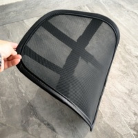 Lot de 2 supports lombaires en maille pour voiture, bureau et maison