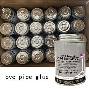 <span class=keywords><strong>Ciment</strong></span> de soudure industriel pour tuyauterie en PVC et CPVC à haute densité, pour gaines et conduites électriques, 1/4 pinte, <span class=keywords><strong>gris</strong></span> - Product Image 2