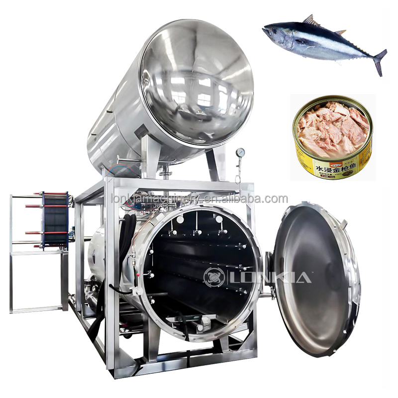 Automatic Industrial Canned Fish Tuna Sardine
