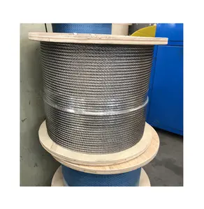7x19 304 316 high tension stainless steel wire rope price
