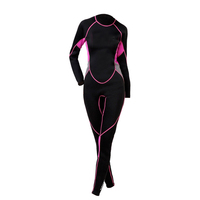 Combinaison de plongée longue en néoprène respirant de 3 mm pour couple unisexe rose bleu noir