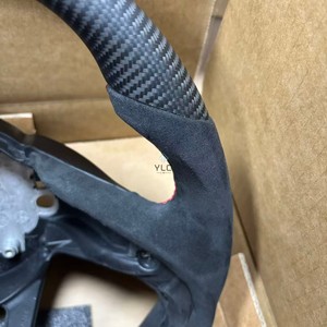 Volante de Cuero y Fibra de Carbono Personalizado de Alta Calidad con LED, <span class=keywords><strong>Precio</strong></span> al por Mayor, Compatible con Modelos <span class=keywords><strong>McLaren</strong></span> 720s - Product Image 4