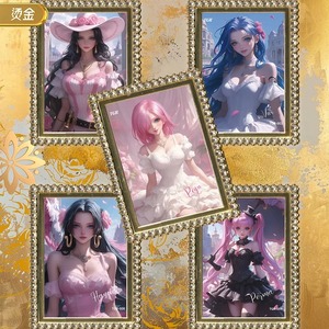 Fanmeng One Pieced Collection Card Personnages de dessins animés Boa Nami Robin Uta Luffy Sanji Waifu <span class=keywords><strong>Sexy</strong></span> Girls Trading Game Cartes à jouer - Product Image 3