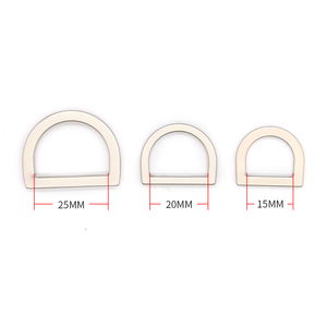 KJM-Arnés para mascotas, accesorios de chaleco, de alta resistencia, 15mm, 20mm, 25mM, aleación de Zinc, hebilla de anillo en D - Product Image 2