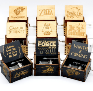 Caja de Música para Novios, Estilo Arabia Saudita, Caja de Música Undertale Nightmare Before Christmas - Product Image 1