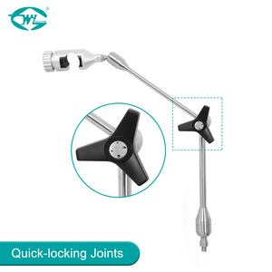Support de bobine TMS articulé réglable en acier inoxydable WEIYE, support de positionnement flexible pour appareil de <span class=keywords><strong>stimulation</strong></span> TMS en physiothérapie - Product Image 2