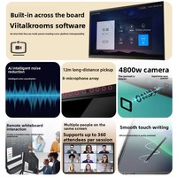 Écran tactile LED YINJIANG 55/65/75/86/98/110 pouces, moniteur d'affichage numérique plat, tableau blanc interactif intelligent pour réunions