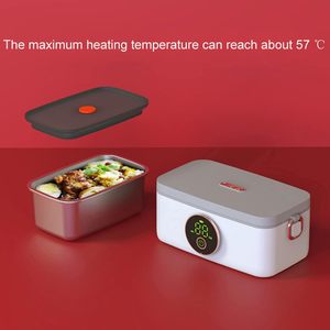 Custom Development Portable Cordless Food Warmer Heated <b>Lunch</b> <b>Box</b> for Adults Battery Powered Automatic Heating <b>Insulated</b> Bag - Product Image 5