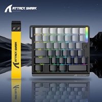 ATTACK SHARK M36HE Single Hand Hall Effect Magnetic Keyboard 0.01mm RT 8000Hz 0.08ms for PC FPS electronic sports