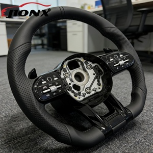 Volant de voiture en cuir personnalisé haut de gamme pour Mercedes-Benz a C E S W205 W213 W222 W177 CLA GLA GLC GLE GLS GLE Series - Product Image 2