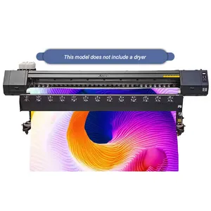 3.2m double heads large format UV digital printer XP600/i3200 for flex banner printing