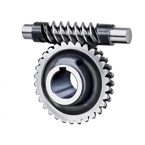 Venta superior del vendedor indio Ruedas de gusano de reducción de velocidad grande Single Double Throated New Condition Gear Components Acero Bronce - Product Image 1