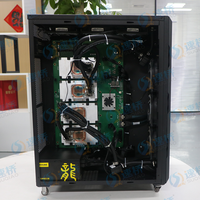 Workstation Tower Berkinerja Tinggi dengan 4 Kartu V100 SXM2 32gb, Konfigurasi Lengkap untuk AI Deep Learning
