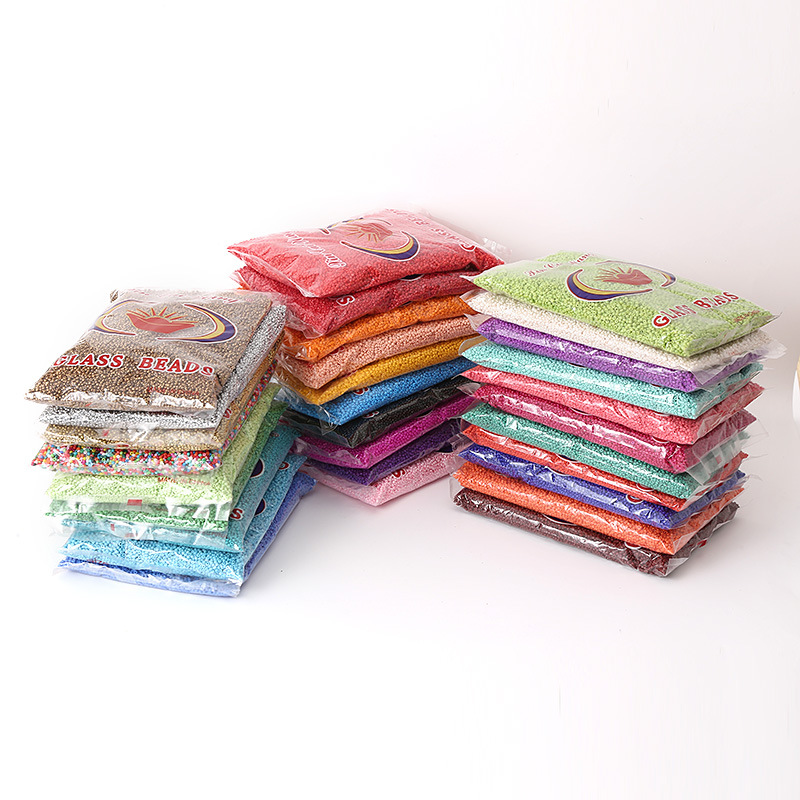 Lan Guang Wholesale 2mm 3mm 4mm Glass Seed Beads Charm Czech Beads Small DIY Glass Seed Beads for DIY Jewelry Making Accessories