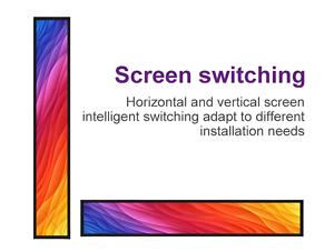 Màn hình rộng tương tác cảm ứng LCD quảng cáo hiển thị kéo dài thanh áp phích kỹ thuật số cho trung tâm mua sắm cửa hàng bán lẻ SDK chức năng - Product Image 2