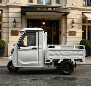 Tricycle électrique à trois roues pour l'exportation transfrontalière, homologué EEC COC, 2000W 3000W, avec système hydraulique entièrement automatique - Product Image 1