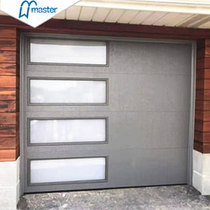 Portes <span class=keywords><strong>de</strong></span> <span class=keywords><strong>garage</strong></span> électriques résidentielles contemporaines automatiques à double battant, design moderne, <span class=keywords><strong>prix</strong></span> d'usine en gros, abordables - Product Image 6