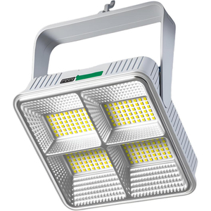 ไฟแคมป์ปิ้ง LED 6000K แสงเดย์ไลท์ IP44 กันน้ำ แบตเตอรี่ลิเธียม ไฟส่องสว่างกลางแจ้งแบบตั้งพื้น 90lm/w CRI80 AC 110V 50000 ชั่วโมง - Product Image 1