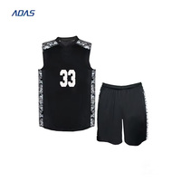 Unisex Kurzarm-Basketball trikot Polyester bedruckte Team Sportswear Plus Size 10 Sets Korb uniformen DHL Express