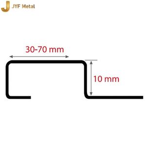 LL422 - Molduras Antideslizantes para Escaleras de Acero Inoxidable 304, Duraderas e Impermeables, para Uso en Cocinas de Apartamentos - Product Image 6